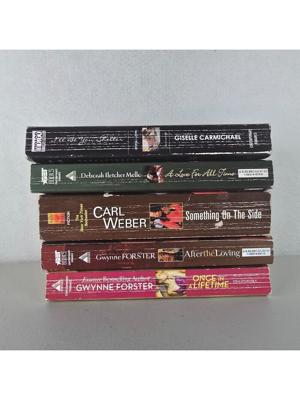 African American Fiction & Romance Lot 5 Paperback Relationship Drama Books